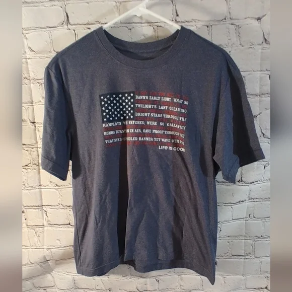 Life is Good Americana Flag Heart Sunwash Chill Cap, Slate Gray 並行輸入品 Life Is Good Flag | eBay